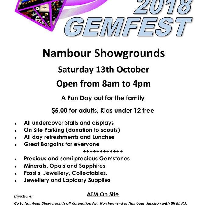 Stop by the 2018 Nambour Gemfest Near Our Affordable Motor Lodge