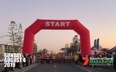 Run the 7 Sunshine Coast Marathon 2019 with Our Woombye Accommodation