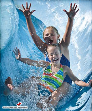 Thrills and Spills at Thrill Hill Waterslide Park