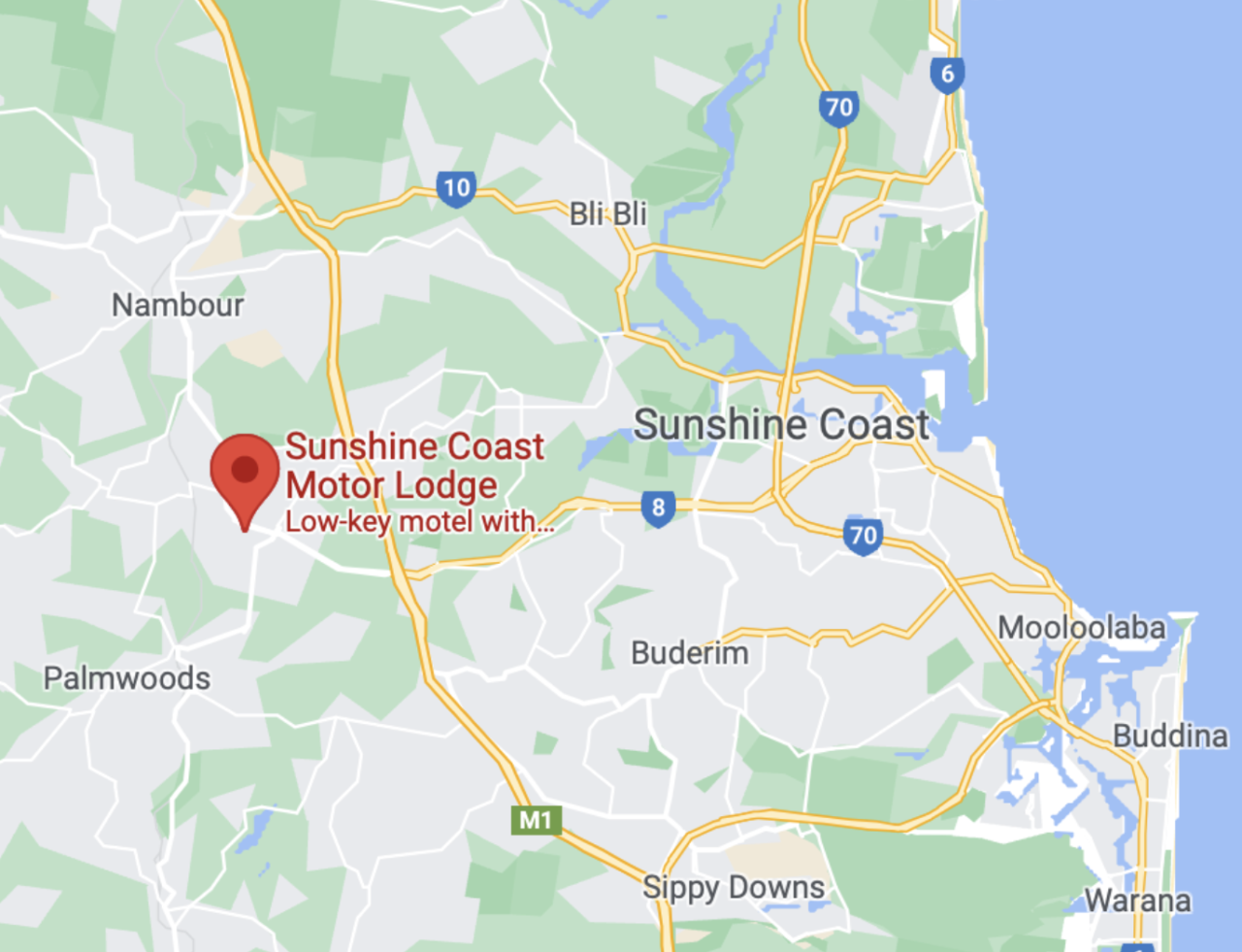 Home Sunshine Coast Motor Lodge
